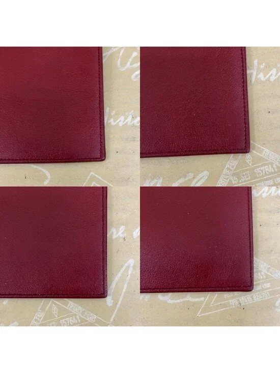 Saint Laurent Shopping Tote Shoulder Bag Red A3 Business Travel - Picture 12 of 16